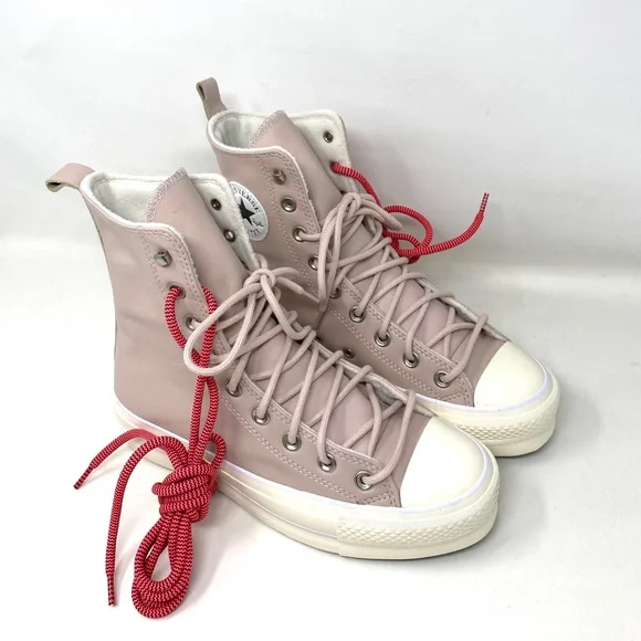 Converse Womens Sneakers Boots 570026C Chuck Taylor AS LIFT X High Silt Platform - Picture 2 of 11